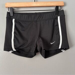 Nike‎ Dri-Fit Booty Shorts | Black + White